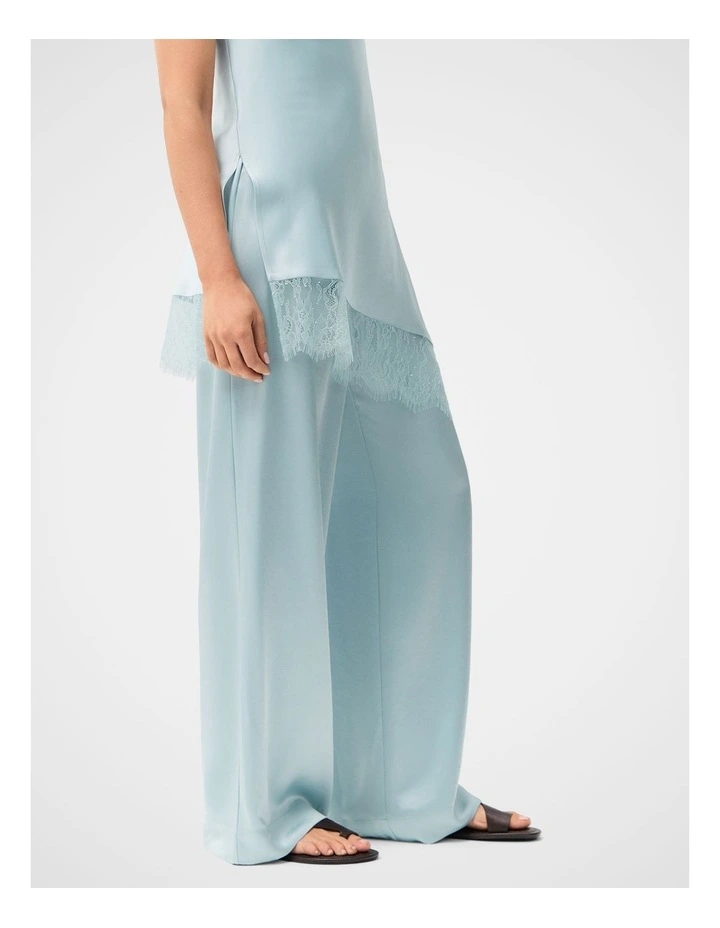 Satin Wide Leg Pant image 3