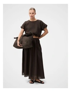 Ramie Full Skirt