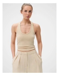 Aus Cotton Scoop Tank