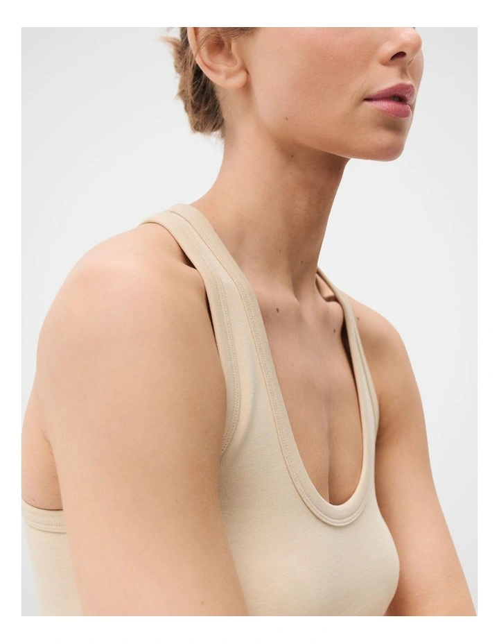 Aus Cotton Scoop Tank image 4