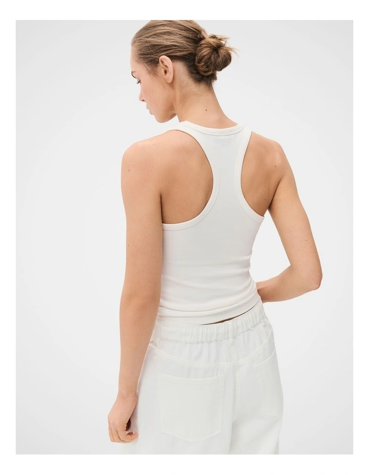 Aus Cotton Scoop Tank image 2