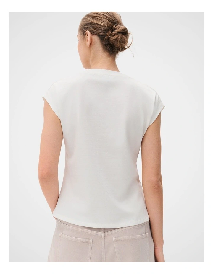 Aus Cotton Sleeveless V Neck Tee image 2