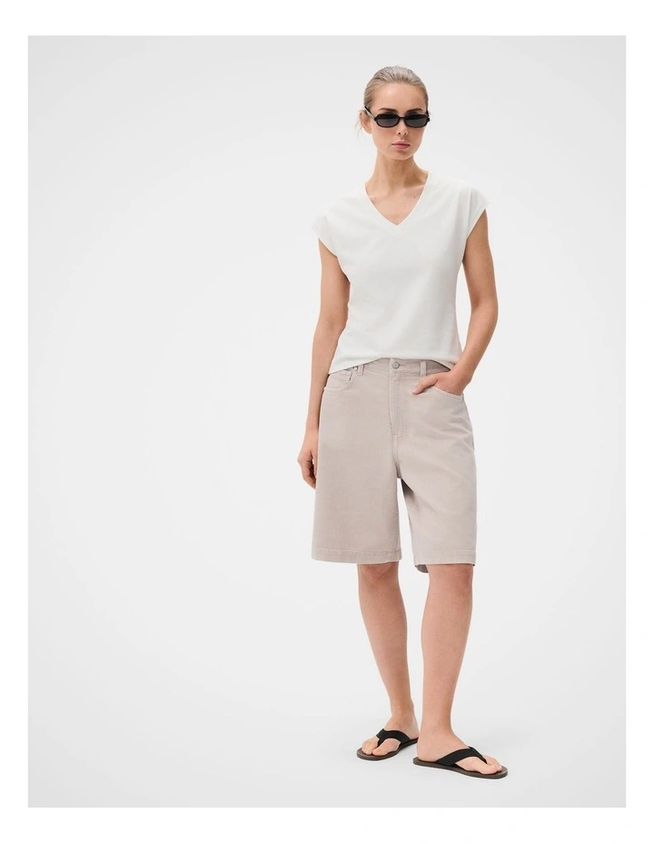Aus Cotton Sleeveless V Neck Tee image 3