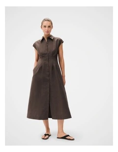 Collared Midi Dress