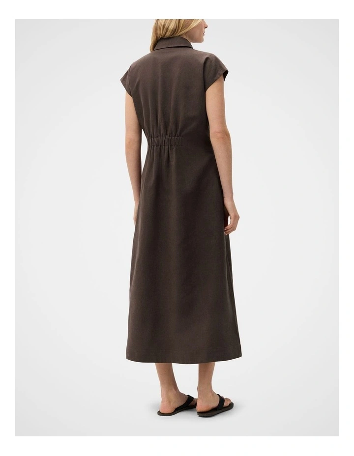 Collared Midi Dress image 2
