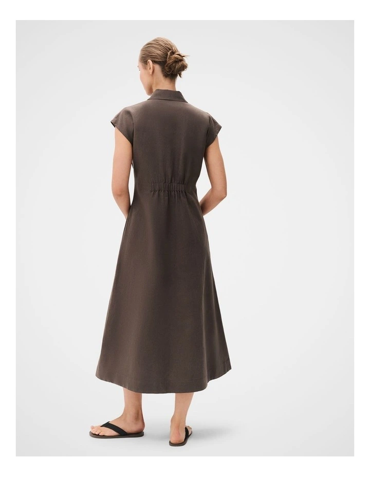 Collared Midi Dress image 2