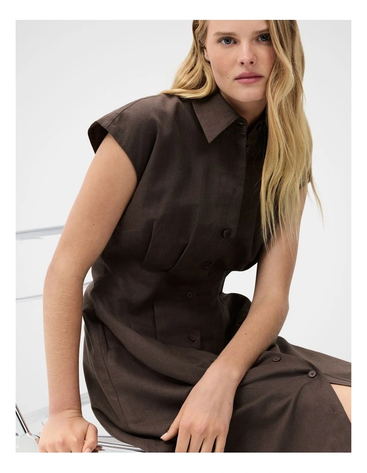 Collared Midi Dress image 4