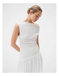 Drape Off Shoulder Knit