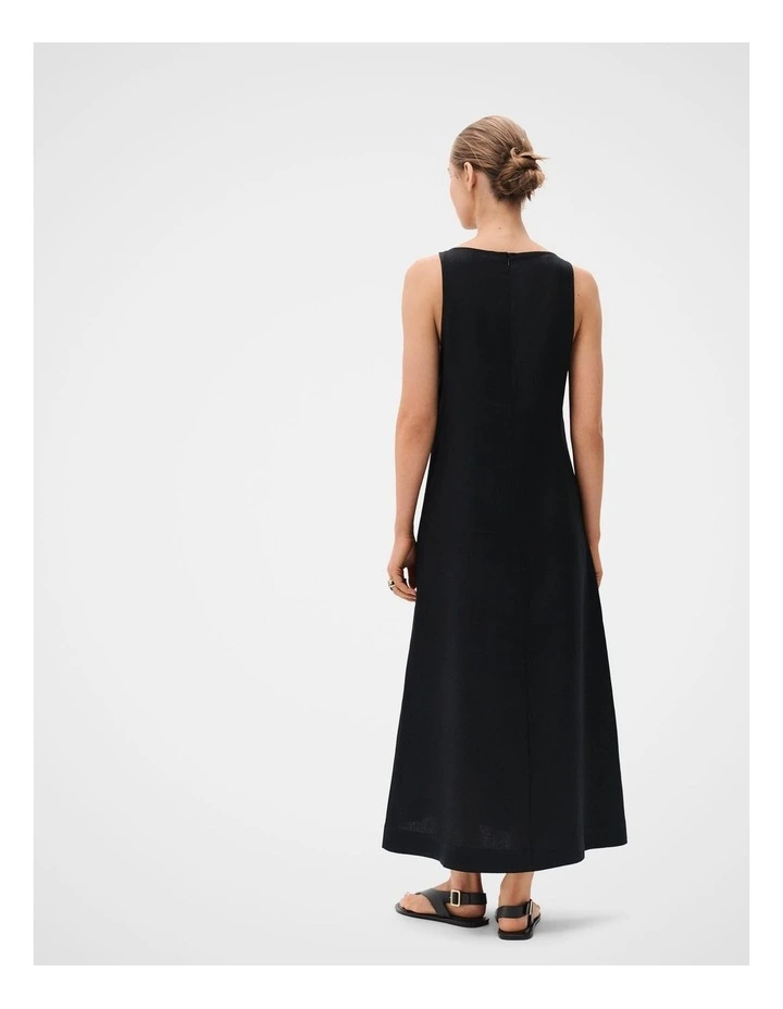 Linen Sleeveless Maxi Dress image 2