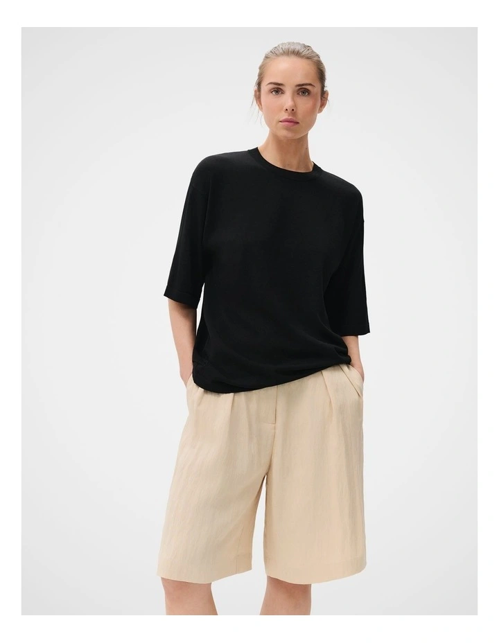 Oversized Fine Knit Tee image 1