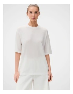 Oversized Fine Knit Tee