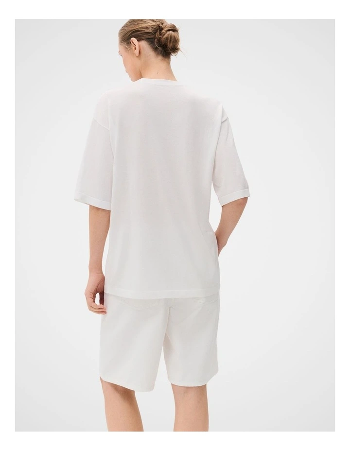 Oversized Fine Knit Tee image 2