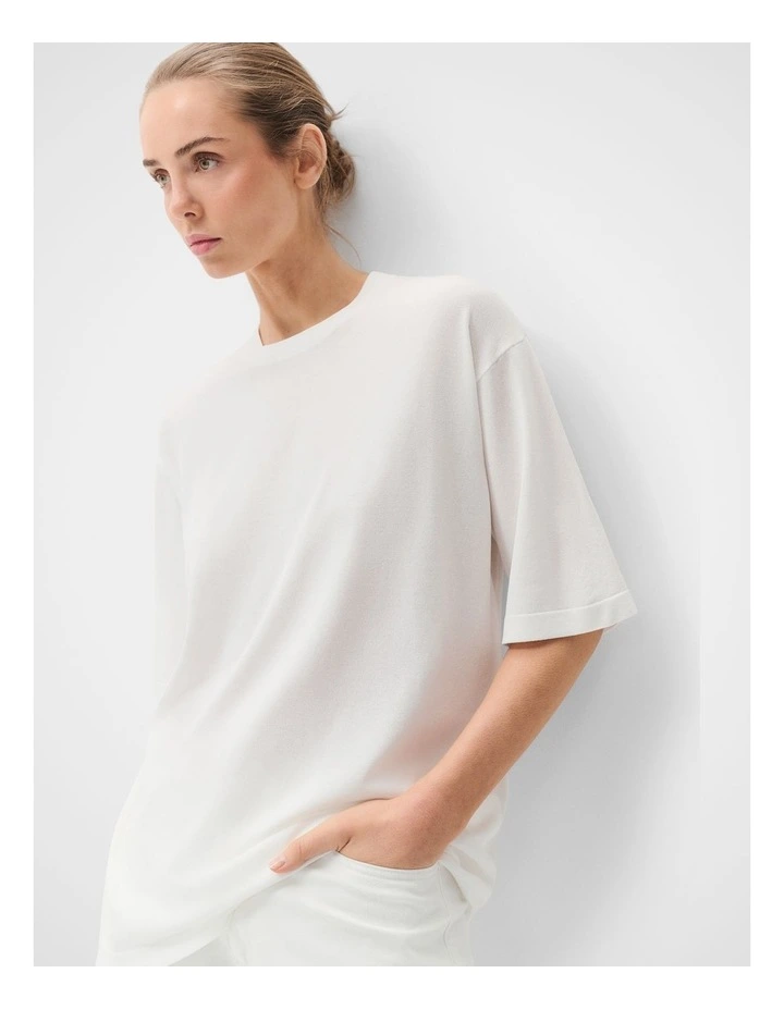 Oversized Fine Knit Tee image 4