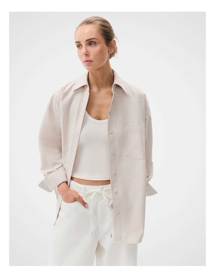 Oversized Oxford Shirt image 1