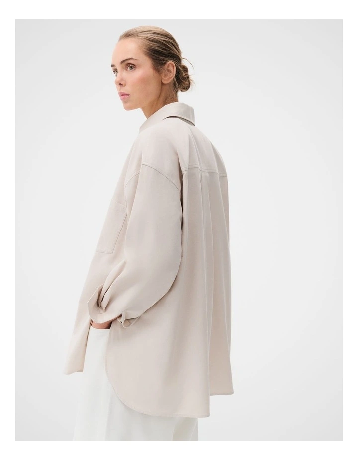 Oversized Oxford Shirt image 2