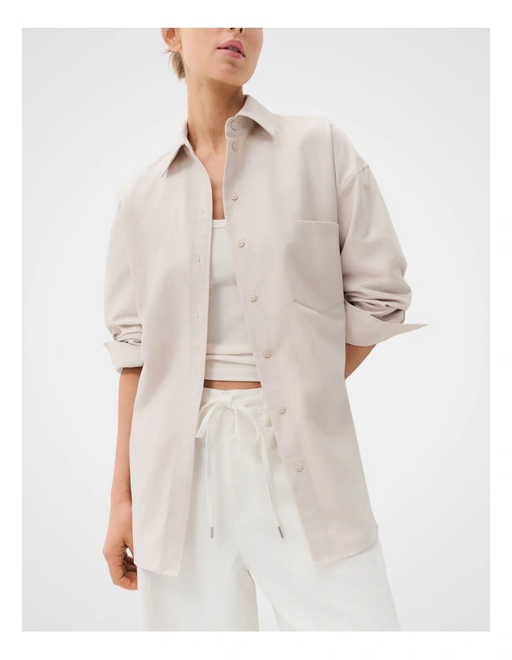Oversized Oxford Shirt image 4