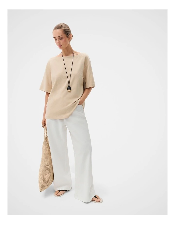 Relaxed Off Shoulder Tee image 3