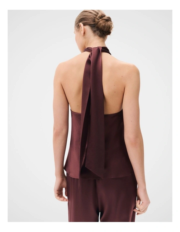 Satin Halter Top image 2