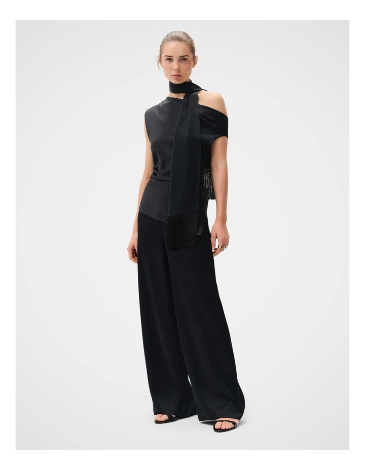Satin Off Shoulder Top image 3