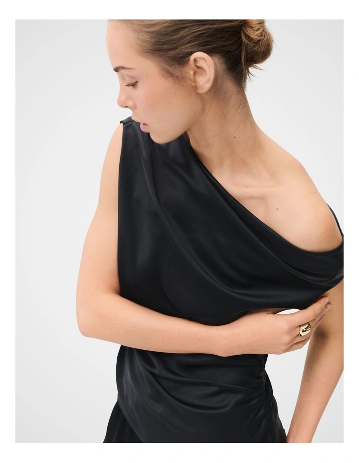 Satin Off Shoulder Top image 4