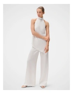 Satin Wide Leg Pant