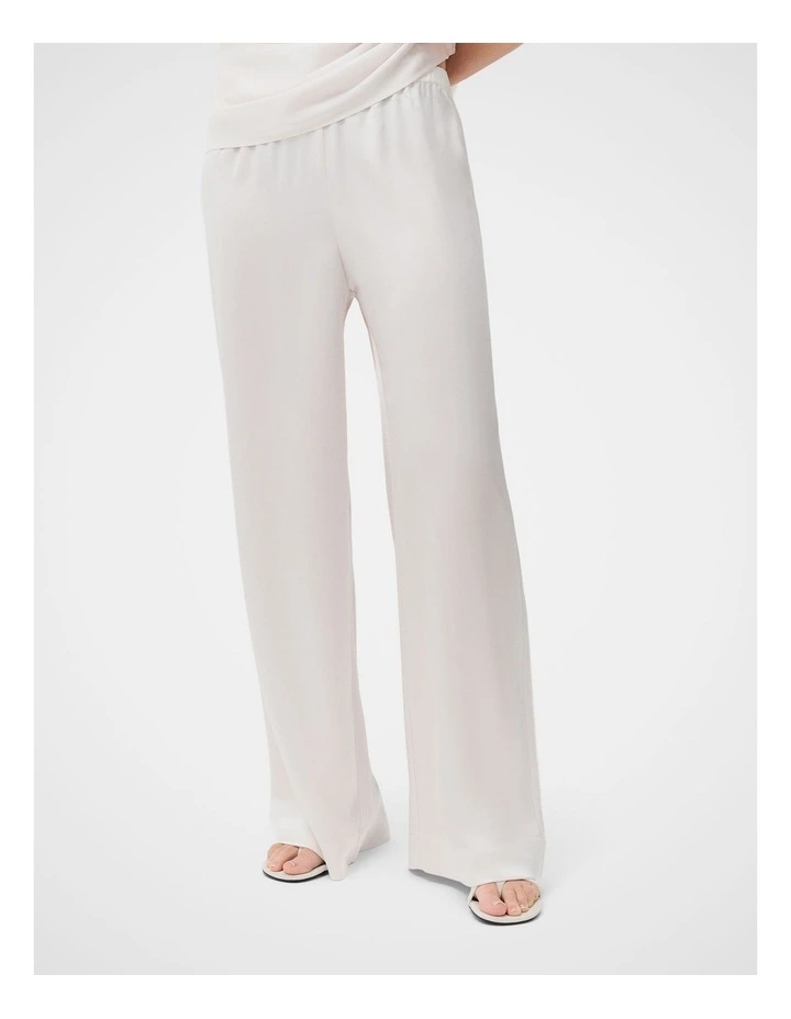 Satin Wide Leg Pant image 3