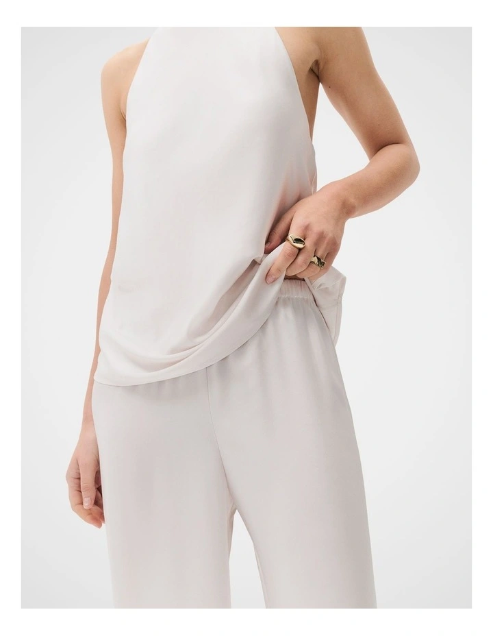 Satin Wide Leg Pant image 4