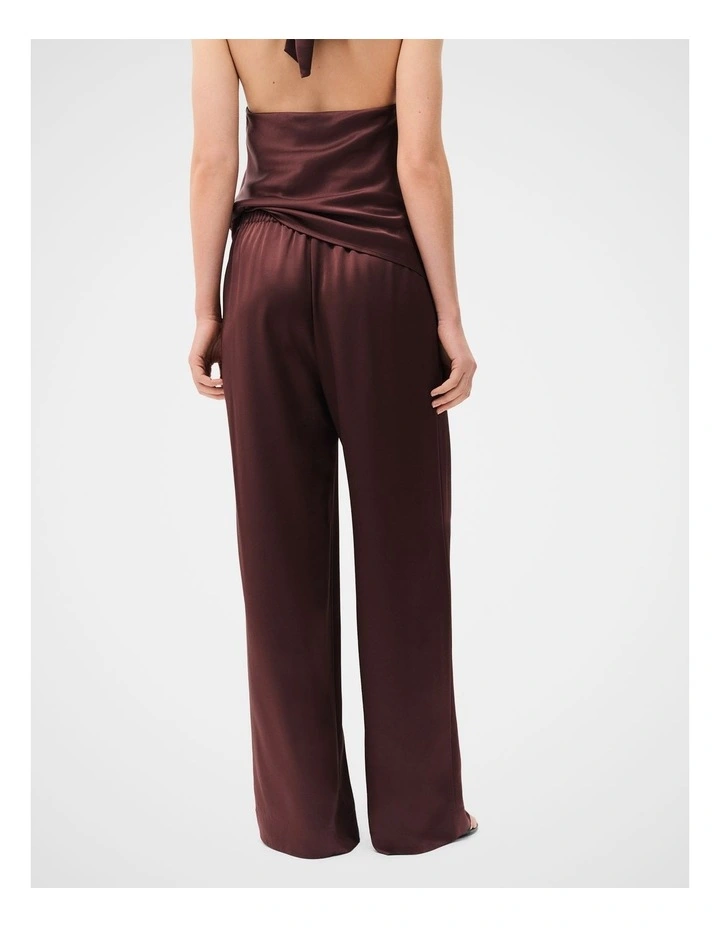 Satin Wide Leg Pant image 2