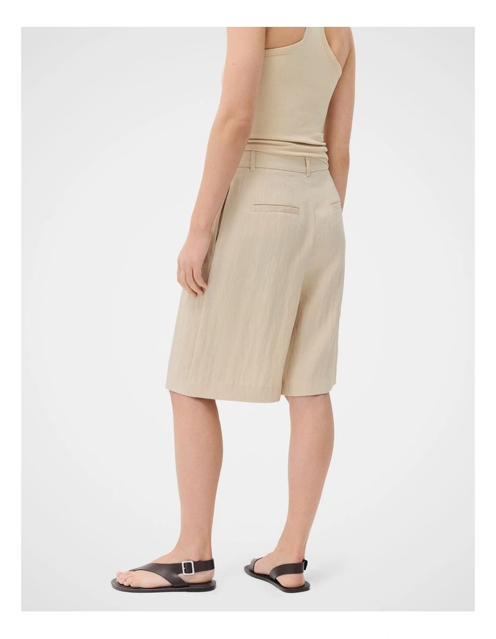 Textured Pleat Bermuda Short image 2