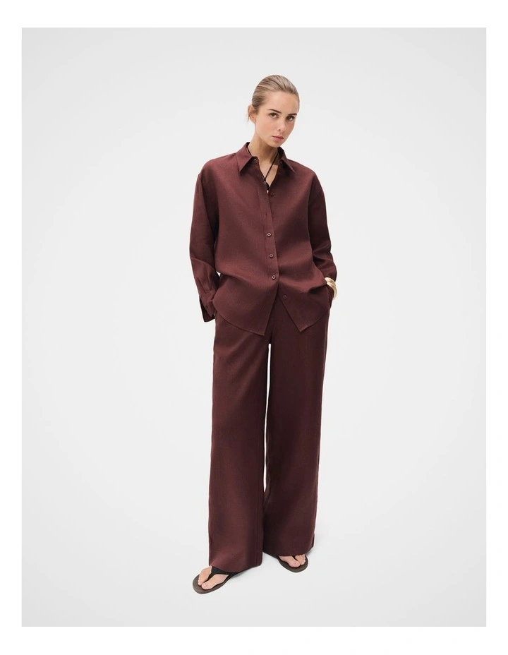 The Classic Oversized Linen Shirt image 3