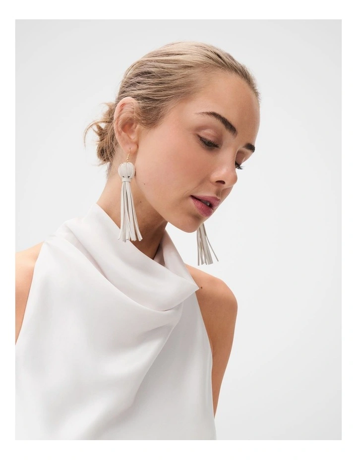 Nova Tassel Earring image 3