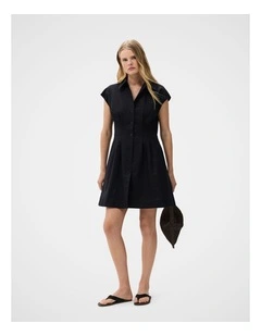 Button Through Mini Dress