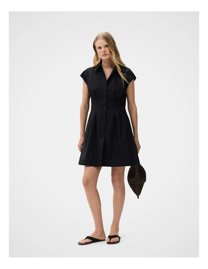 Button Through Mini Dress image 1