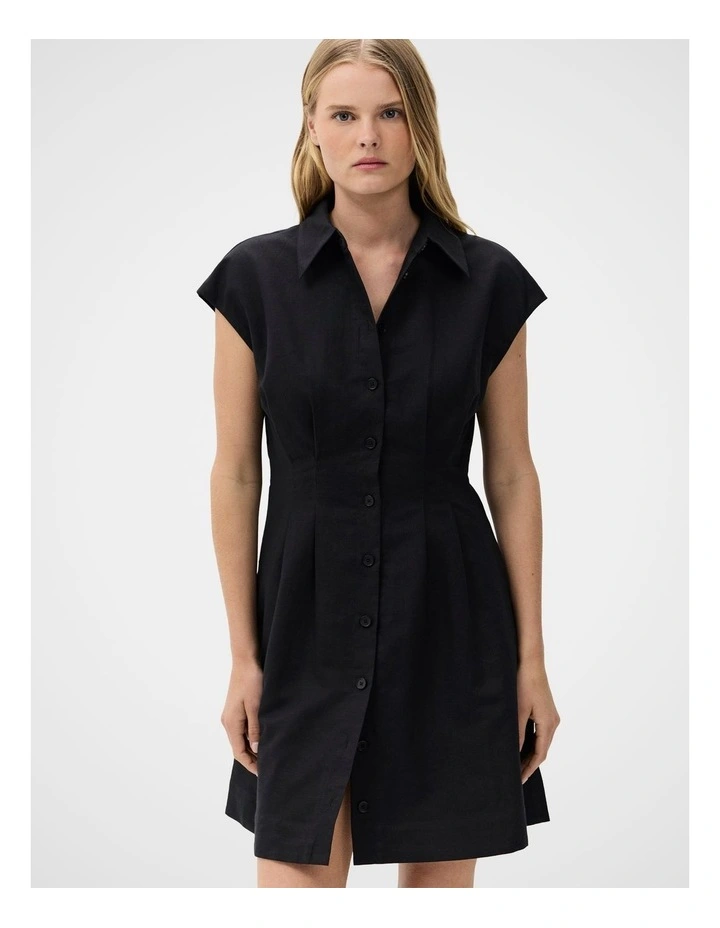 Button Through Mini Dress image 3