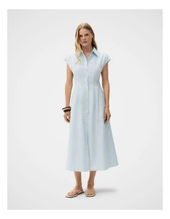 Collared Midi Dress