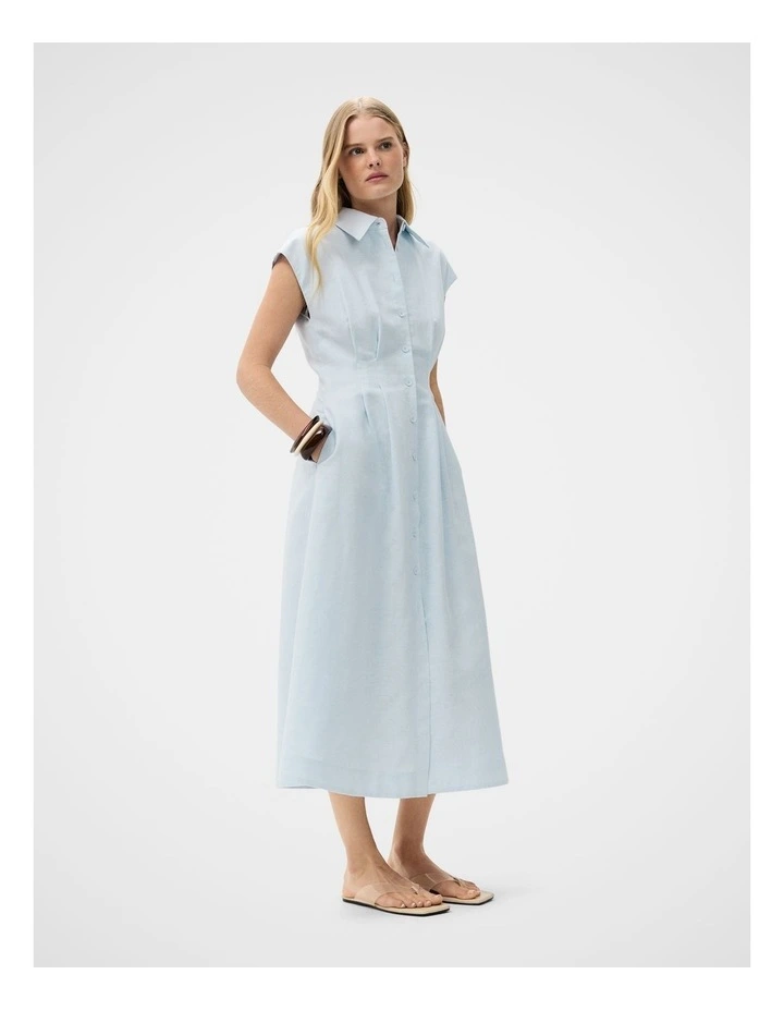 Collared Midi Dress image 3