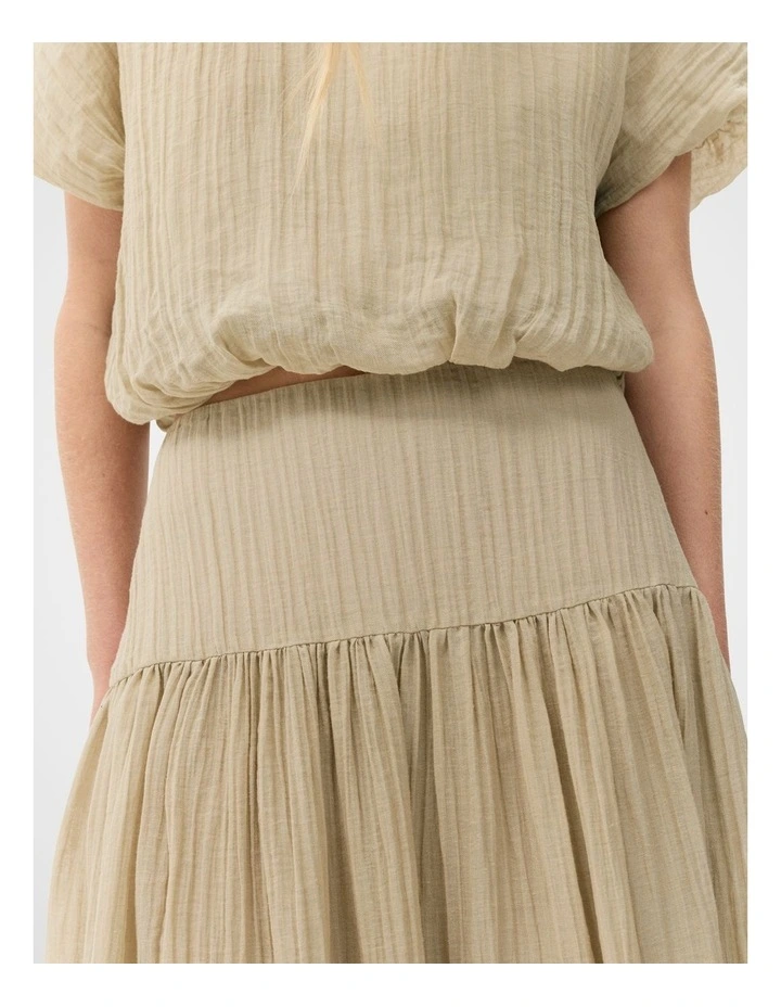 Crinkle Basque Skirt image 4