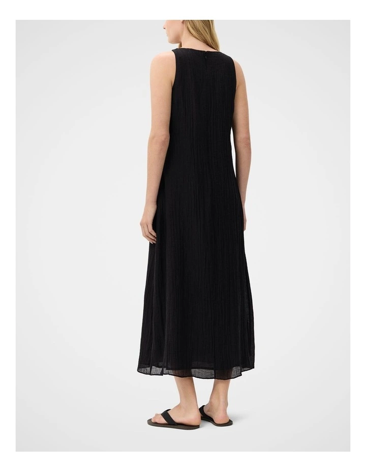 Crinkle Sleeveless Maxi Dress image 2