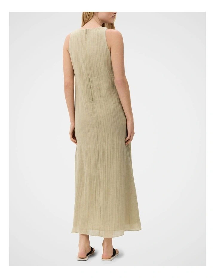 Crinkle Sleeveless Maxi Dress image 2