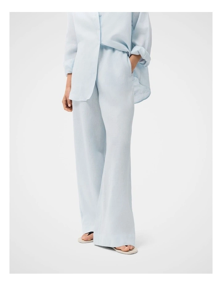 Essential Linen Wide Leg Pant image 3