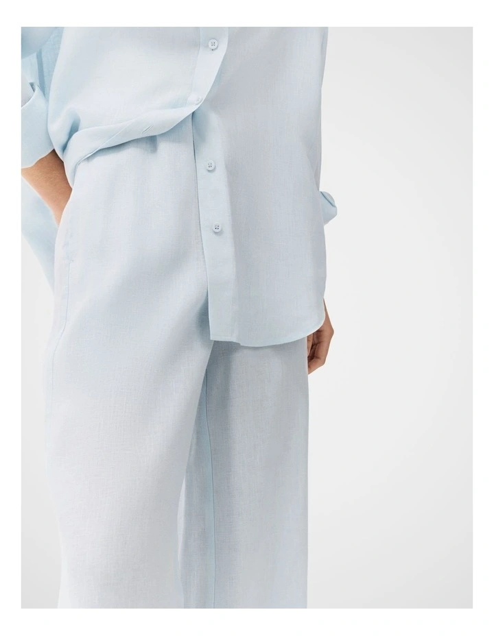 Essential Linen Wide Leg Pant image 4