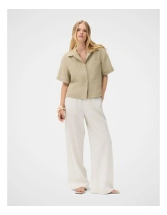 Linen Utility Shirt