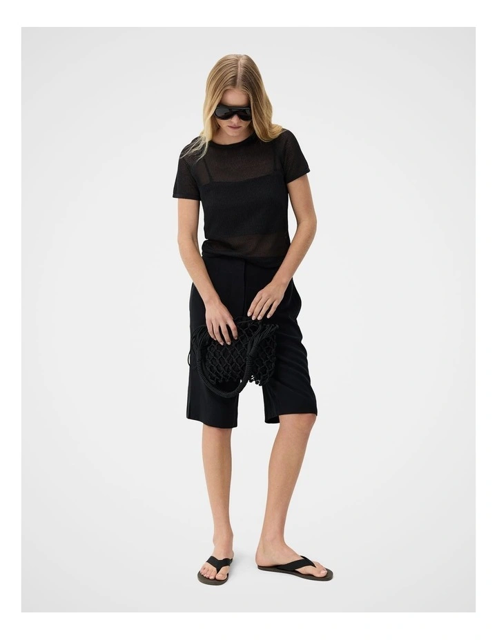Mesh Knit Tee image 1