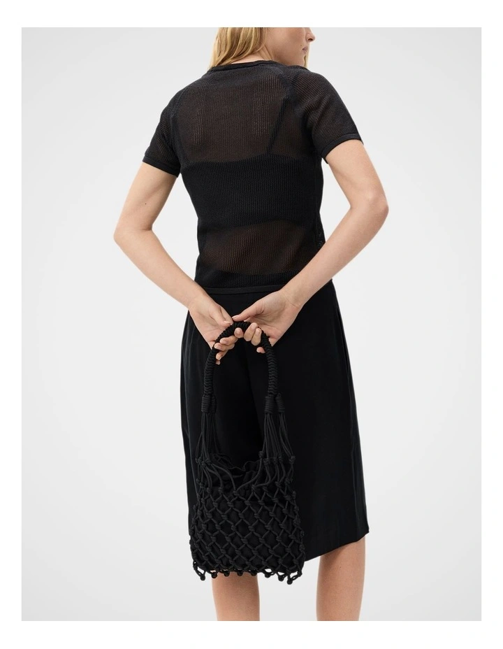Mesh Knit Tee image 2