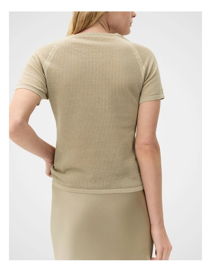 Mesh Knit Tee image 2