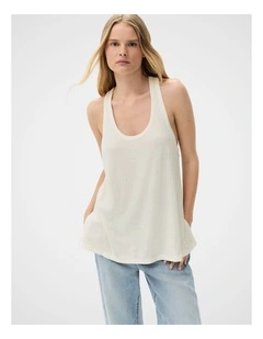 Metallic Racer Tank
