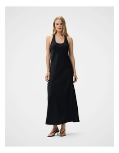 Satin Racer Dress