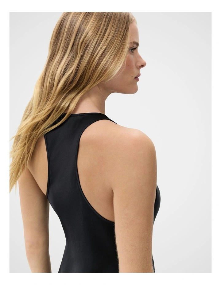 Satin Racer Dress image 4