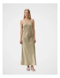 Satin Racer Dress