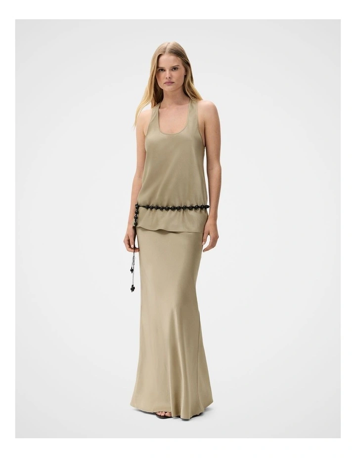 Satin Racer Tank image 1